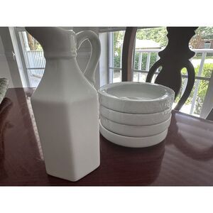 Olive Oil Dispenser‎ & 4 Dipping Brand New Without Box Free Shipping